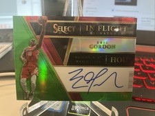 2017-18 Panini Select In Flight Signatures green /65 Eric Gordon #IF-ER Auto