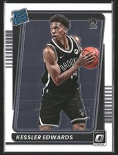 Kessler Edwards 2021-22 Donruss Optic #154 RC Brooklyn Nets