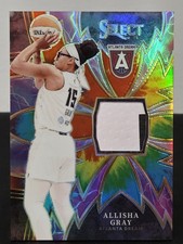 Allisha Gray 2024 Panini Select WNBA #9 Sparks Prizms Tie-Dye #/25