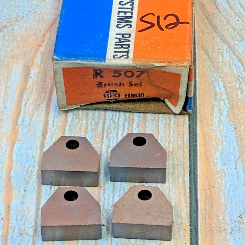 2x Napa Echlin R507 Fits LeMans Tempest Spirit Eagle CJ5 Alternator Brush Sets - Image 2 of 4