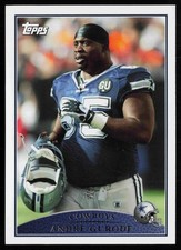 2009 Topps #86 Andre Gurode Dallas Cowboys NM