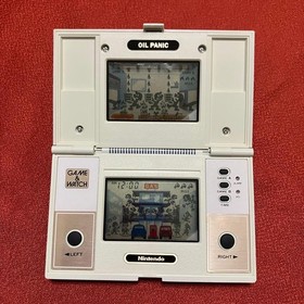 Nintendo Game & Watch Oil Panic OP-51 Multi Screen with Box[Polarizing Replaced]