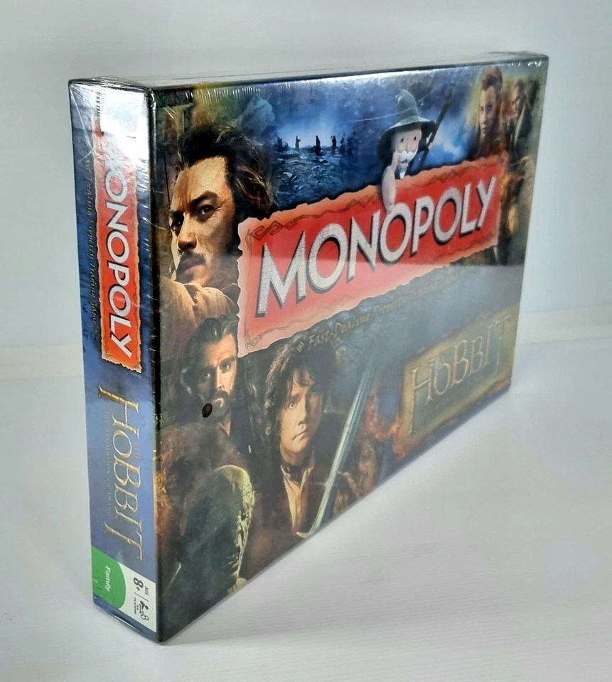 Monopoly The Hobbit The Desolation of Smaug Board Game 2015 New & Sealed - Image 3 of 4