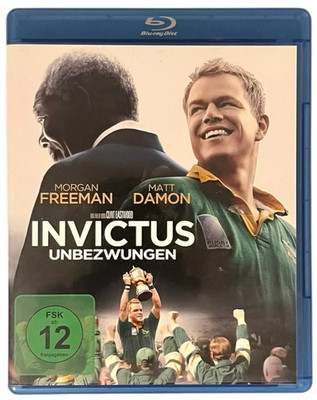 Blu-ray - Invictus - Unbezwungen -  mit Morgan Freeman Matt Damon..