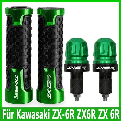 Für Kawasaki ZX-6R ZX6R ZX 6R Motorrad Lenker Griffe Handgriffgummi Gasgriff Neu