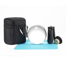 Crystal Ball Photography 80mm K9 Clear Lens Ball Sphere with Mini Tripod Base...