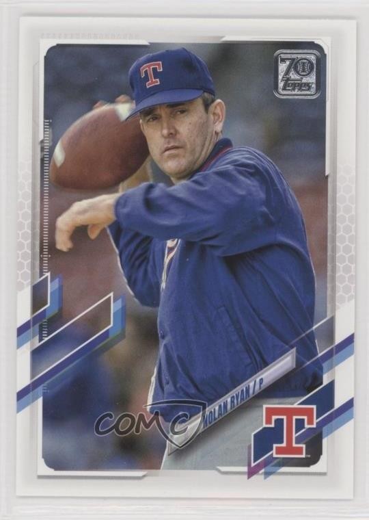 2021 Topps Legend Variation SP Legend Variation Nolan Ryan #567 HOF 1cx3