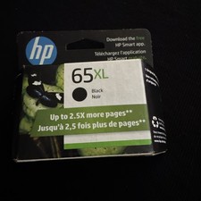 HP 65XL Black Genuine Ink Cartridge HP65XL New