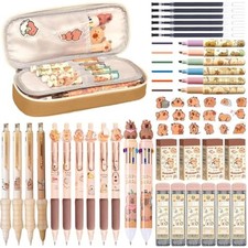 Capybara Stationery Set,Cute Capybara School Supplies,Kawaii Stationery Birthday