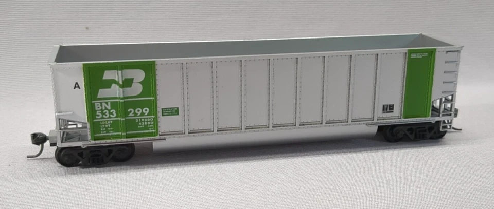 HO Scale  Walthers  BURLINGTON NORTHERN  Bethgon ~ Coal Porter   BN 533299 - Image 4 of 4