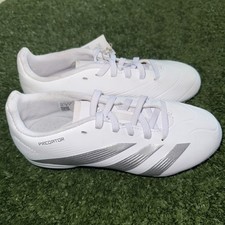 Adidas Predator League FG Junior Football Boots White Size 1 UK