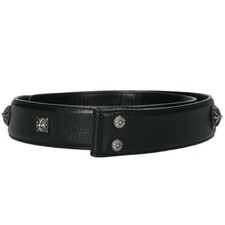Chrome Hearts Size: 34 STRAP PYRAMID Zero Pyramid Studs Leather Belt
