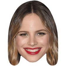 Halston Sage (Smile) Celebrity Mask, Flat Card Face, Fancy Dress Mask
