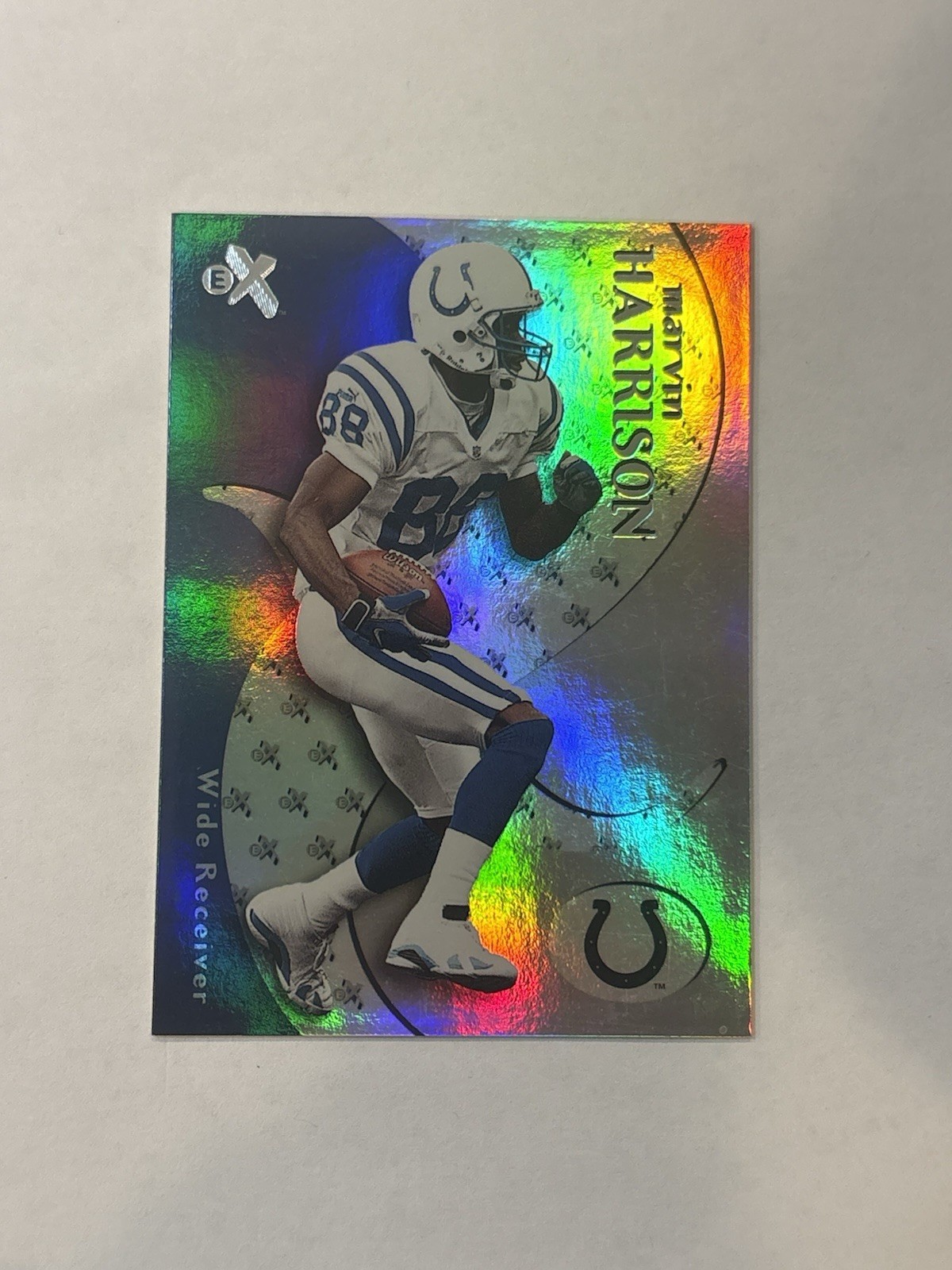 2000 FLEER E-X #66 MARVIN HARRISON INDIANAPOLIS COLTS