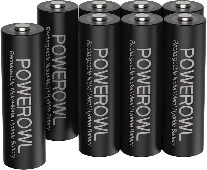 POWEROWL Rechargeable AA Batteries-2800mAh High Capacity, 1.2V NiMH,Long-Lasting - Image 2 of 4