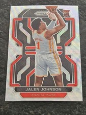 2021-22 Panini Prizm - Jalen Johnson #305 Silver Wave Prizm (RC)
