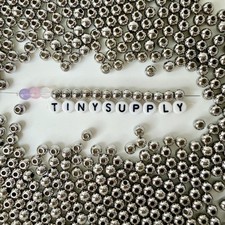 3MM/4MM/5MM/6MM/8MM Silver Round 304 Stainless Steel Spacer Beads