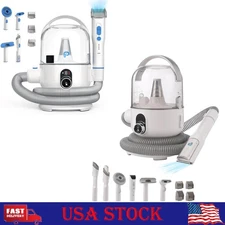 Pet Grooming Vacuum Kit, 13.4 Kpa Suction Dog Grooming Vacuum w/ 5 Tools