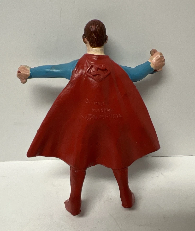 Figura Superman 1979 Supermobile Corgi DC Car y 1974 Superman Break Chains Foto 3 de 4