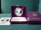 1989 S Proof Silver Eagle - With Box & CoA