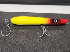 1 - 247 Lures Mini Sea Special-Flat Bottom Pencil YELLOW REDHEAD - 5.5" ~1.5oz