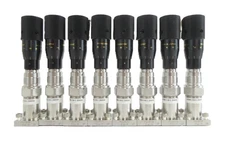 Fujikin FUSDM-21M-6.35UGC#A Manual Diaphragm Valve Reseller Lot of 8 New