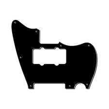 For Squier Limited Edition Paranormal Offset Telecaster SJ battipenna 3 strati nero