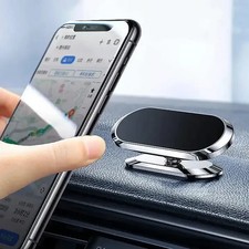 Magnetic Car Phone Holder   360  Dashboard Mount with Strong Adhesive  Rotation