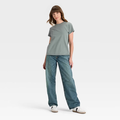 Women Mid-Rise 90 Baggy Denim Jeans - Universal Thread