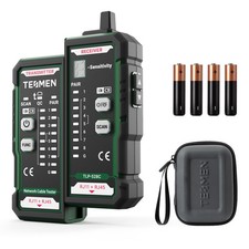 TLP528C Network Cable Tester, RJ11 RJ45, Ethernet Wire Tracer Toner for CAT5/...