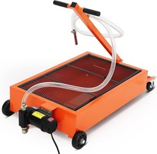 15 Gallon Low Profile Oil Drain Pan With 110v Pump 8ft Hose Oil Drain Pan Cart 15 Gallon Low Profile Oil Drain Pan With 110v Pump 8ft Hose Oil Drain Pan Cart