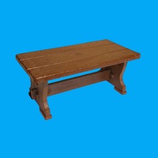 Playmobil - Tisch rustikal - dunkelbraun - ca. 8,7 x 4,5 cm