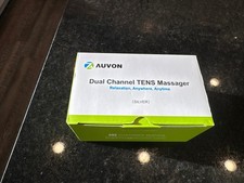 AUVON Dual Channel TENS massager Muscle Stimulator for Pain Relief