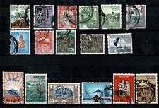 W0799 CEYLON 1958 Definitive issue various motives SG 448/465 used