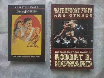 Robert E. Howard Lot : Boxing Stories & Waterfront Fists Paperbacks