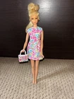 OOAK HM Mini Skirt Dress w/ matching purse  for Vintage Francie Barbie Doll