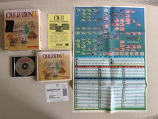 Sid Meier's Civilization II PC 1996 Big Box