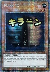 Maxx "C" - RA05-EN089 - Starlight Rare - 1st Edition