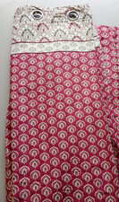 Catherine Lansfield Kashmir Eyelet Lined Curtains 64" Wide x 72" Drop