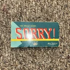 Parker Bros. Sorry Game,  1954, Pieces & Cards **No Board**, Vintage