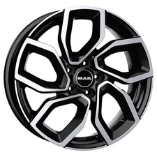 ALUFELGE MAK APOLLO FUR CITROEN - DS C4 X 6.5X16 4X108 BLACK MIRROR 9WZ
