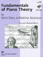 Fundamentals of Piano Theory L.1 Teacher's Answer Book