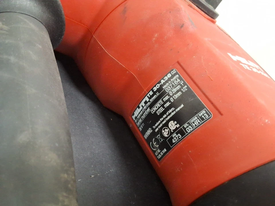 Taladro percutor inalámbrico Hilti TE 30-A36 SDS (SOLO HERRAMIENTA) Foto 4 de 4