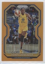 2021 Panini Prizm WNBA Orange Prizm 44/50 Chiney Ogwumike #55 08er