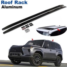 2Pcs Roof Rack Side Rails Cargo Carrier Fits For Lexus GX 550 Luxury 2024-2026