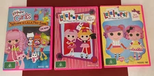 ☆ Lalaloopsy ☆ Sew Sweet | Girls | Magical - Mixed Bulk Lot of 3x DVD Bundle