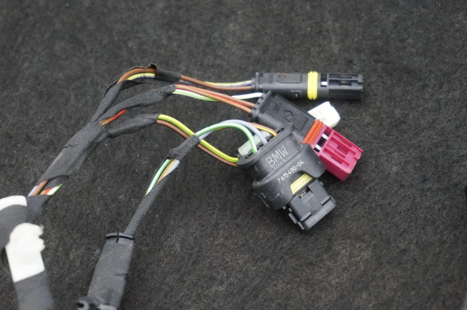 Arnés de cables de la puerta del conductor trasero izquierdo 61125A76D99 BMW 760I xDrive G70 23-24 Foto 4 de 4