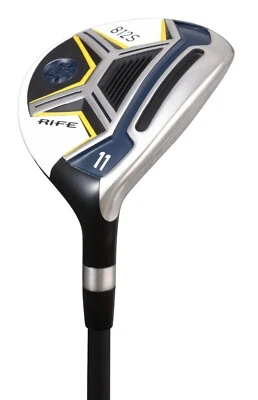 Senior Men's Rife 812s Offset 11 Wood Golf Club, Senior "A" Flex Graphite Shaft