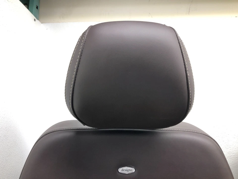 2016-2019 MERCEDES W166 GLE GLE350 GLE400 DESIGNO 棕色皮革座椅套装 原始设备制造商。 — 第 3/4 张图片