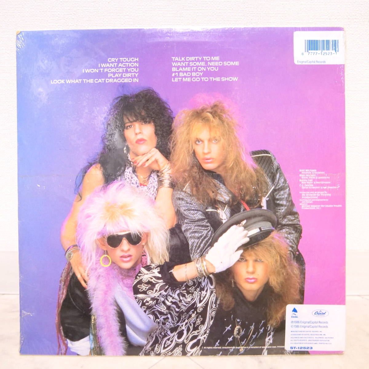 POISON / LOOK WHAT THE CAT DRAGGED IN US PRESSING LP SEALED | eBay